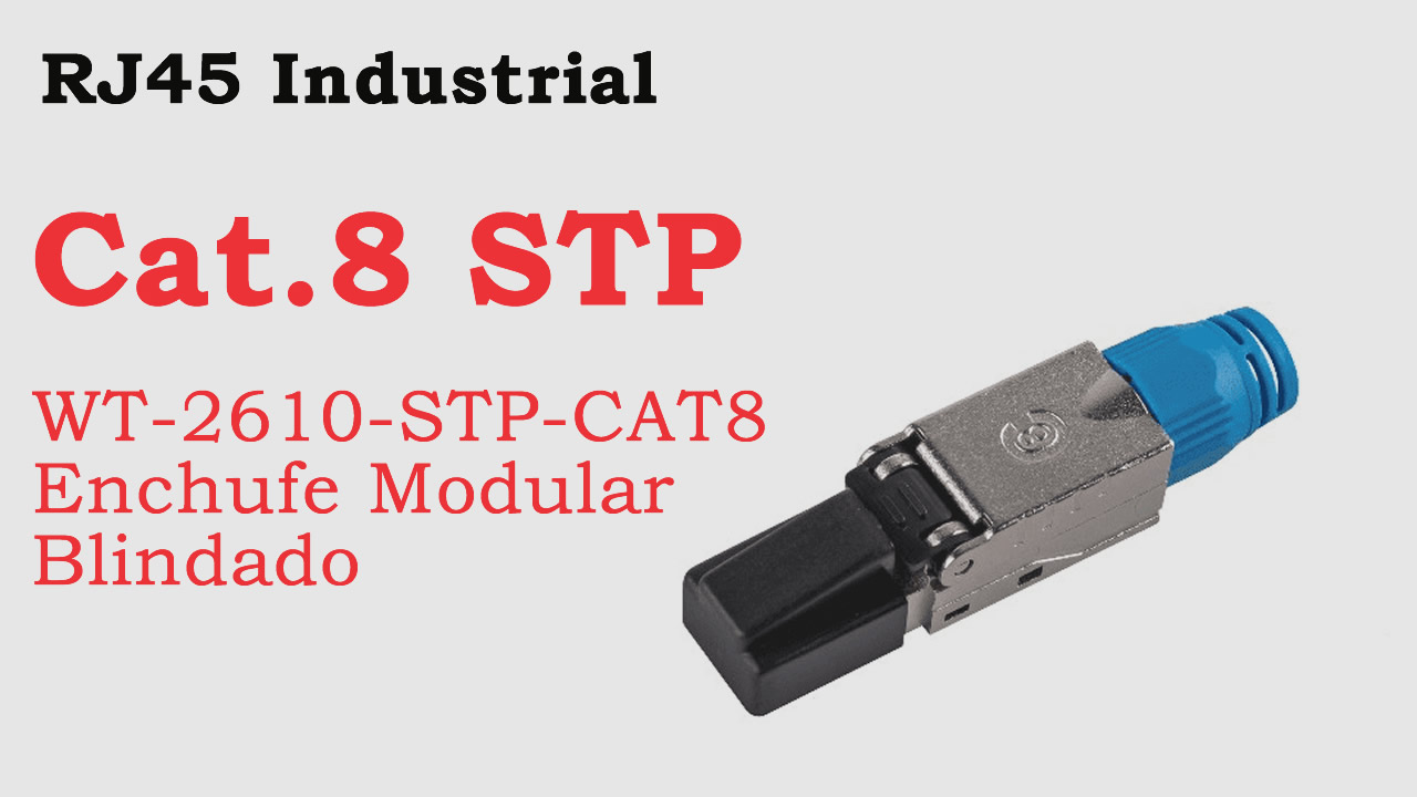 OEM Conector Modular RJ45 Cat.8 STP