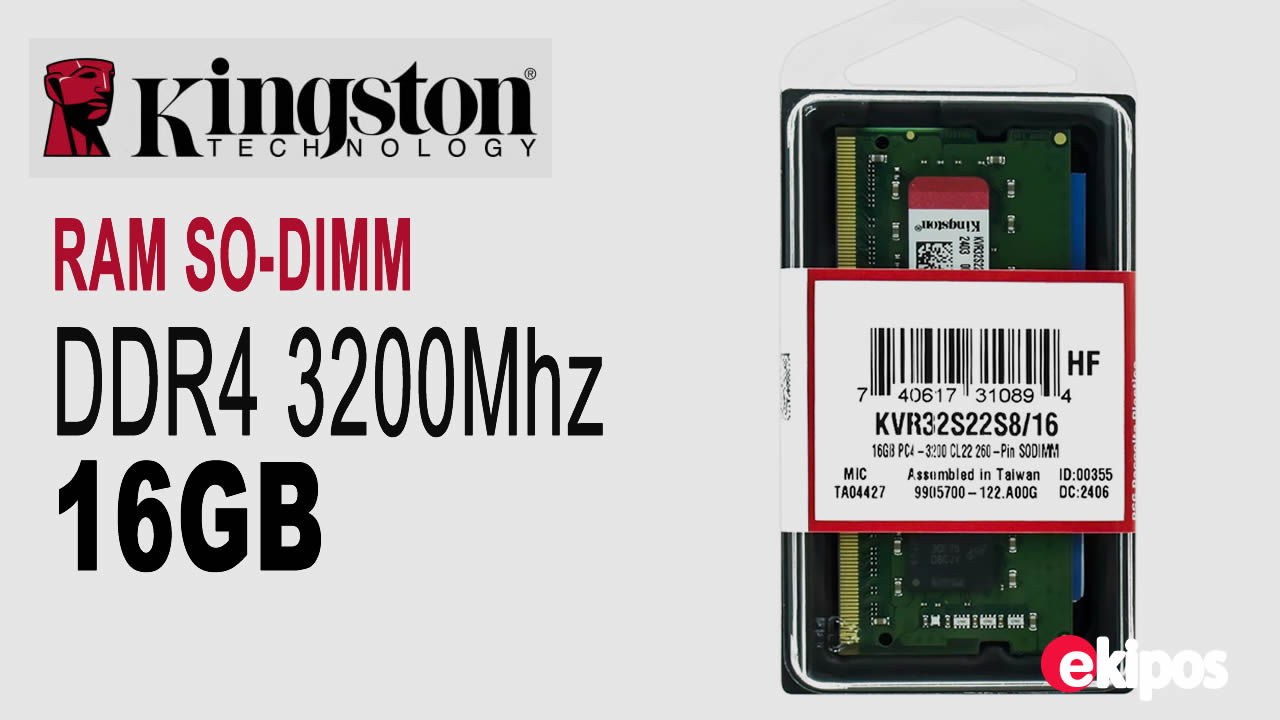 KINGSTON KVR32S22S8/16  16GB   