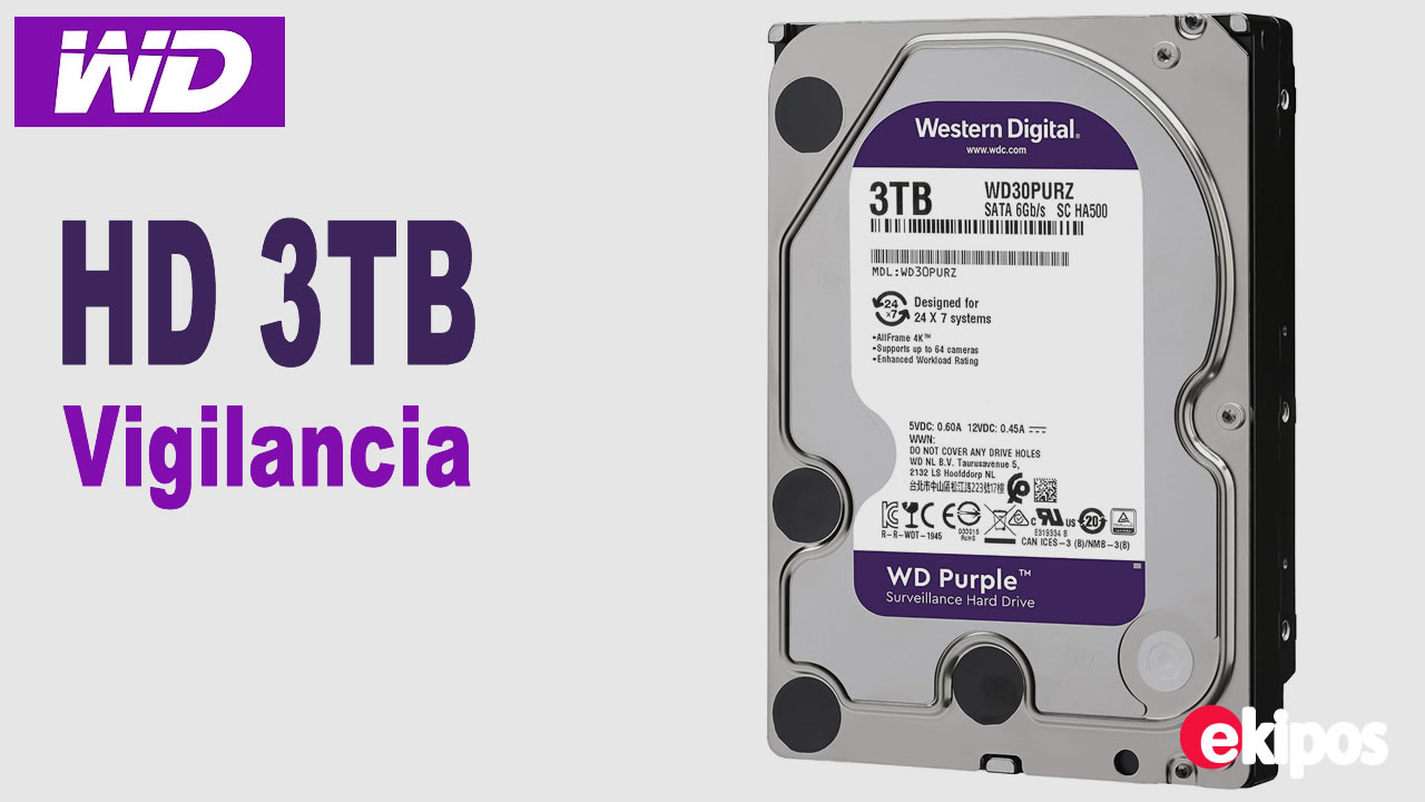 Western Digital WD33PURZ  3TB   