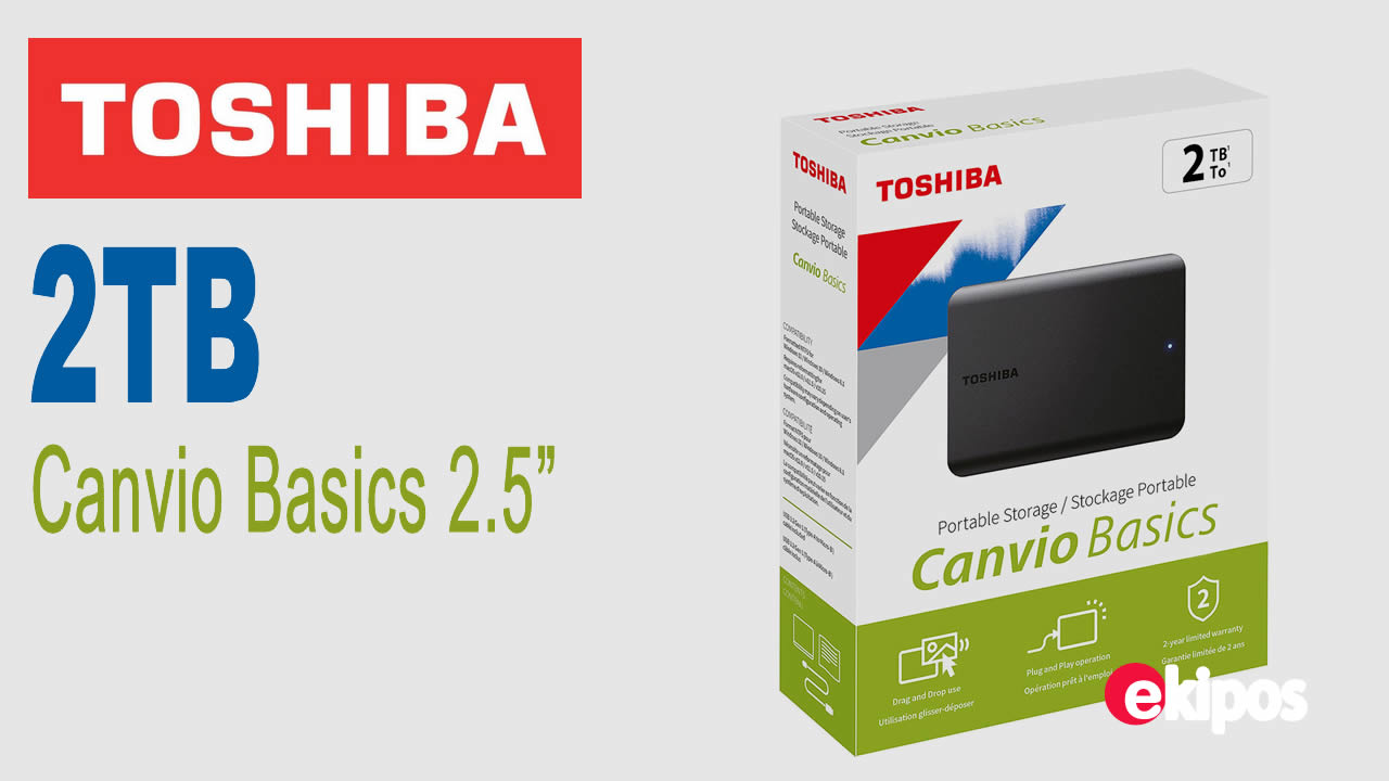 TOSHIBA Canvio Basics 2 TB  