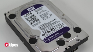 Western Digital Purple - Disco duro de vigilancia (4 TB, 5400 RPM, clase SATA, 6 Gb/s, 64 MB de caché, 3,5)  WD40PURZ   