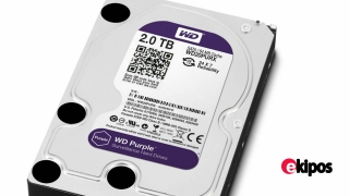 WD Purple - Disco duro de vigilancia (2 TB, 5400 RPM, clase SATA, 6 Gb/s, 64 MB de caché de 3,5 pulgadas, WD20PURX   