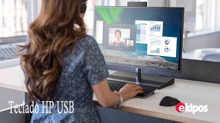  HP  Teclado USB Premium