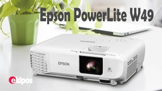Epson PowerLite W49 Proyector LCD - 16:10-1280 x 800 - Frontal, Trasero, Techo - Modo normal de 8000 horas - Modo de ahorro de 17000 horas - WXGA - 16.000:1-3800 lm - HDMI - USB  