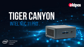 Intel NUC 11 Pro NUC11TNHi3 Mini PC, Intel i3-1115G4 Dual-core 4.1GHz, Intel Iris Xe Graphics 8K, 4 Display Capable, WiFi 6, Win 10 Pro | NUC -I3-G11  