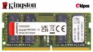 Kingston KVR32S22D8/32 32 GB 3200MHz DDR4 no ECC CL22 SODIMM 2Rx8 1.2V Memory RAM   