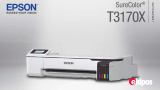 Epson SureColor  T3170x Impresora de escritorio de 24 pulgadas, de alta velocidad y con sistema de tanque de tinta de 24 pulgadas - SCT3170X