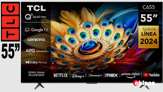 TCL 55 Pulgadas QLED 4K 55C655 Smart TV 