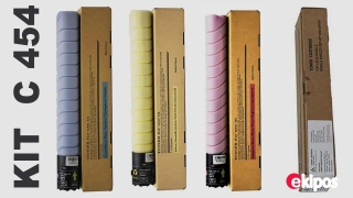 TONER BIZHUB C 454 NEGRO YELLOW CYAN MAGENTA