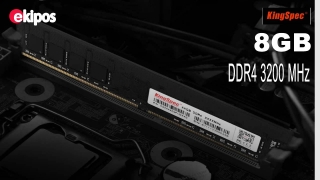 KingSpec 8 GB DDR4 RAM 3200 MHz, PC4-25600 288-Pin 1.35V CL18 U-DIMM módulos de memoria para computadora de sobremesa/PC Gaming 