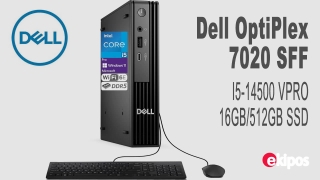 Dell OptiPlex 7020 MFF Micro Form Factor Mini Business - Computadora de sobremesa, Intel 14-Core i5-14500T, 16 GB DDR5 RAM, 512 GB PCIe SSD, WiFi 6E, 2 puertos de pantalla + HDMI