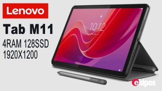 Lenovo Tab M11, pantalla de 11 pulgadas, MediaTek Helio G88 Octa-Core, 4 GB de RAM, SSD de 128 GB, 1920 x 1200 px, sensor de luz ambiental, batería de 10 horas