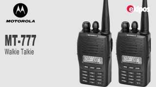 Motorola MT-777 Two Way Radio Handheld UHF VHF Walkie Talkie  