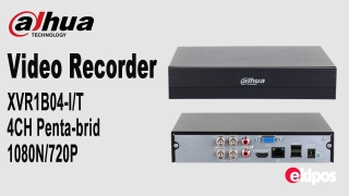 DAHUA -DH-XVR1B04-I/T  4CH Penta-brid 1080N/720P Cooper 1U 1HDD WizSense Digital Video Recorder