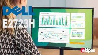 Dell E2723H Monitor - 27 inch FHD (1920 x 1080) | 16:9 | 300 nits | Anti-Glare | 16.7 Million Colors