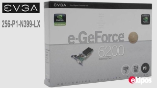 EVGA GeForce 6200 256MB GDDR2 PCI Graphics Card 256-P1-N399-LX